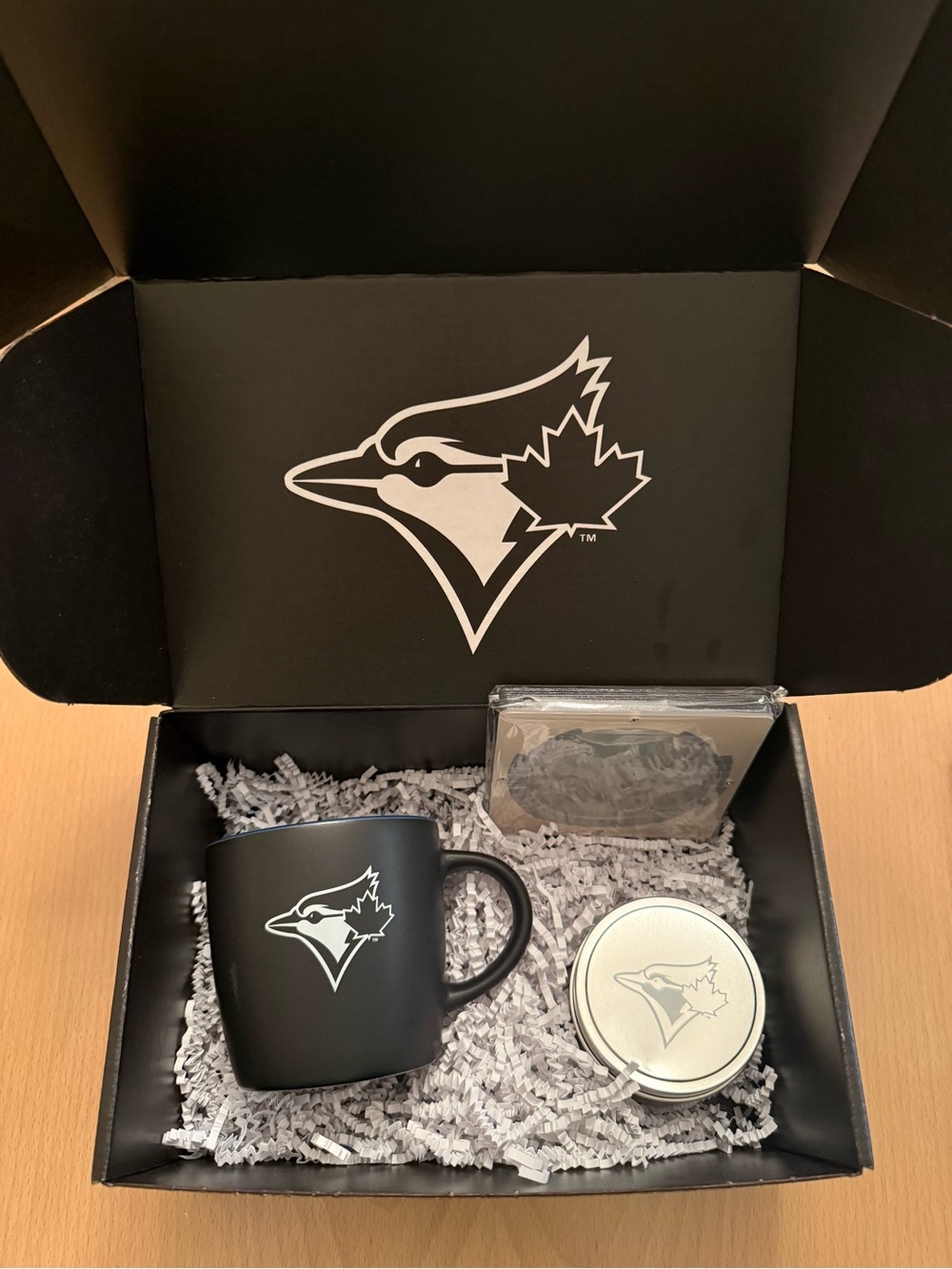 TORONTO BLUE JAYS Gift Set of 3 (Mug, Coaster, & Candle)